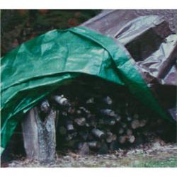 BROWN / GREEN POLY TARP 20 X 20