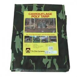 CAMO POLY TARP 8" X 10