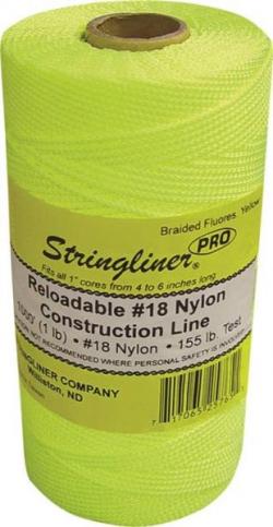 BRAIDED CONST. LINE 1000' YELLOW