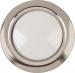 ROUND SILVER RIM LIT PUSHBUTTON