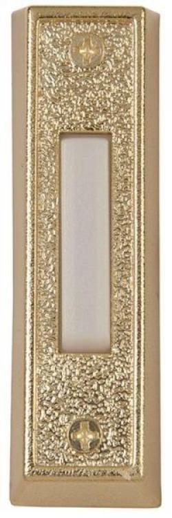 GOLD LIT PUSHBUTTON RECTANGULAR