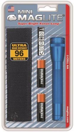 AA MINI MAGLITE BLUE