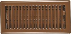 8 x 4 FLOOR REGISTER BROWN