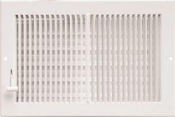 WALL REGISTER WHITE M-SHT 12 X 6