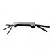 6PC FOLDUP HEX KEY SET 3 - 10MM
