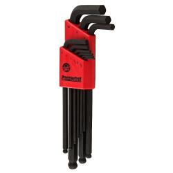 9P METRIC BALLPOINT L WRENCH SET