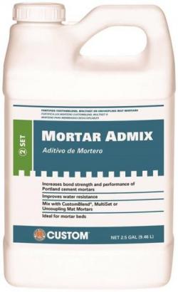 ACYLIC MORTAR ADMIX 2-1/2 GALLON