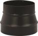 8" X 6" BLACK PIPE REDUCER 24GA