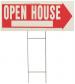 10X24 PL LAWN SIGN OPEN HOUSE