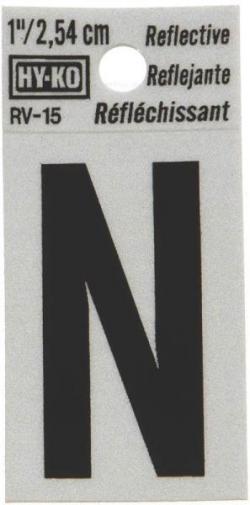 1" BEND N PEEL RV-15 LETTER N