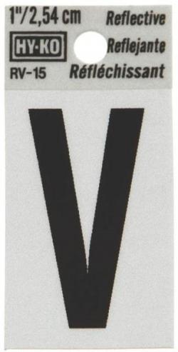 1" BEND N PEEL RV-15 LETTER V