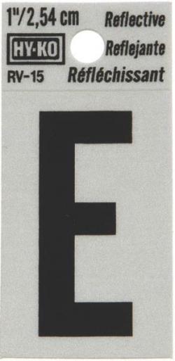 1" BEND N PEEL RV-15 LETTER E