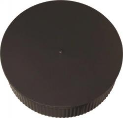 6" BLACK STOVE PIPE CAP