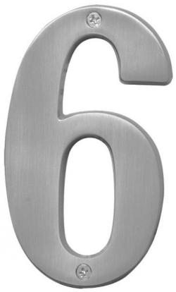 5" SATIN NICKEL NUMBER 6