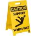 20" PLASTIC SAFETY FLR SIGN