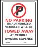 15X19 HD SIGN NO PARKING