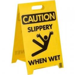 20" PLASTIC SAFETY FLR SIGN