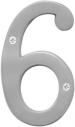 4" SATIN NICKEL NUMBER 6