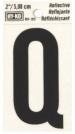 2" REFLECTIVE LETTER Q