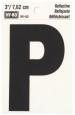 3" REFLECTIVE LETTER P