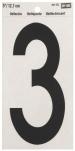 5" REFLECTIVE NUMBER 3