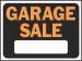 9 X 12 SIGN GARAGE SALE