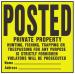 11X11 HD PLASTIC POSTED SIGN