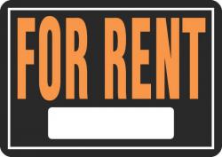 10X14 ALUM SIGN FOR RENT