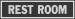 2 X 8 PRNCSS ALUM SIGN REST ROOM