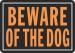 10X14 ALUM SIGN BEWARE OF DOG