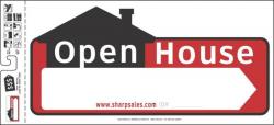 OPEN HOUSE DIRECTIONAL 10 X 22