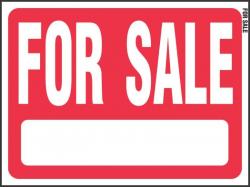 SIGN FOR SALE