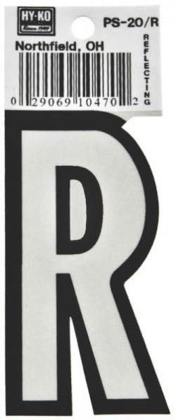 3-1/4" BOAT LETTER R