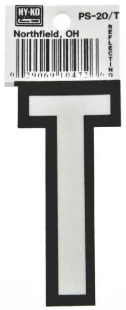 3-1/4" BOAT LETTER T