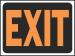 9 X 12 SIGN EXIT