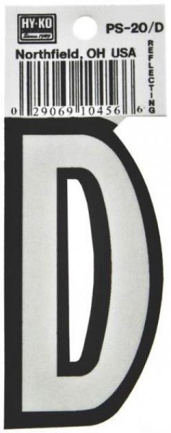 3-1/4" BOAT LETTER D