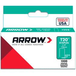 1/2" FLAT CROWN STAPLE 1000CT