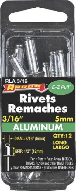 3/16" ALUM LONG RIVET