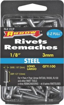 1/8" STEEL LONG RIVET