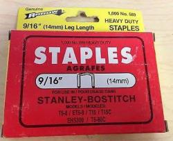 9/16" STAPLE 1000CT