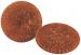 SCOURING PAD COPPER MESH 2PK