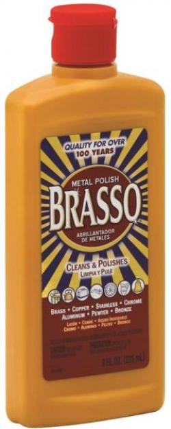 8OZ BRASSO METAL POLISH