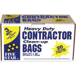 CONTRACTOR BAGS BK 20CT