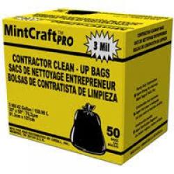 CONTR.TRASH BAGS 3-MIL  50-CT