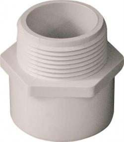 1-1/4" PVC ADAPTER MALE x SLIP