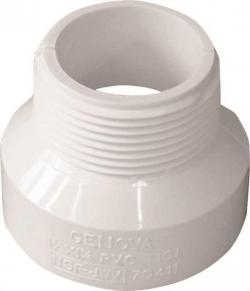 1-1/2" X 1-1/4" MALE ADAPTER PVC