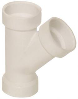 1-1/2" WYE 45 PVC DWV