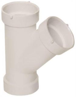 2" SANITARY WYE 45 PVC DWV