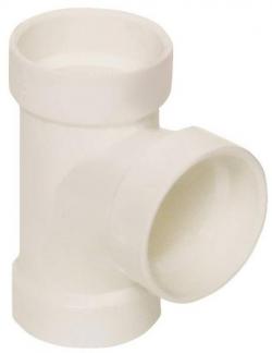 2" SANITARY TEE HUB PVC DWV