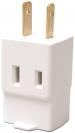 THREE OUTLET CUBE WHITE